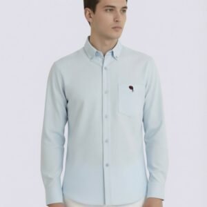 LS 003 || Ice blue || Full Sleeve Shirt