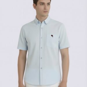 LS 003|| Ice blue || Half Sleeve Shirt