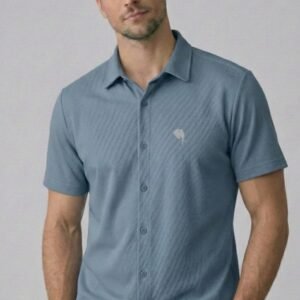 TS 001|| ICE BLUE|| Half Sleeve Shirt